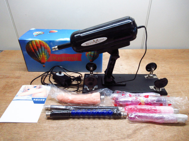 iKenmu ピストンマシーン 電動ピストン機 電動マシーン 未開封アタッチメント付き